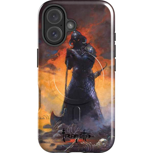 Death Dealer by Frazetta iPhone 16 Magsafe Impact Case